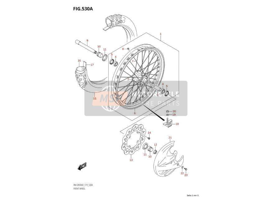 5474135G00, Entretoise, Suzuki, 1