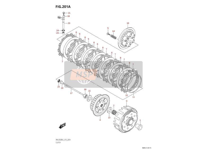 0944018044, Clips, Suzuki, 0