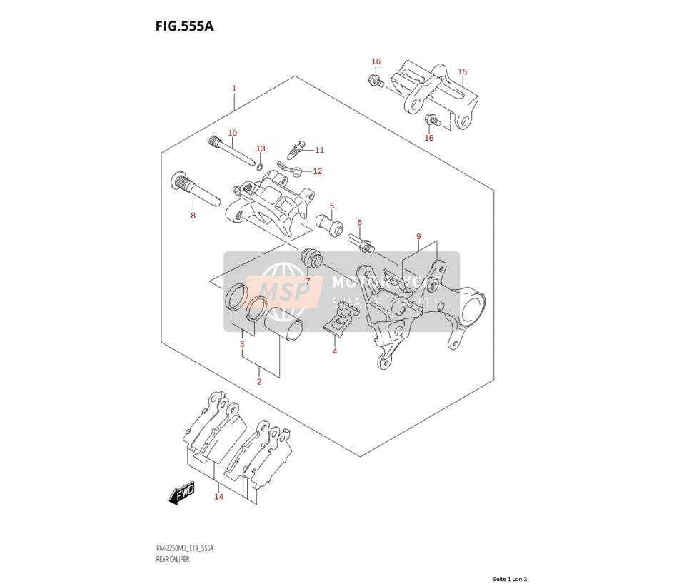 6934537F00, Pin, Suzuki, 2