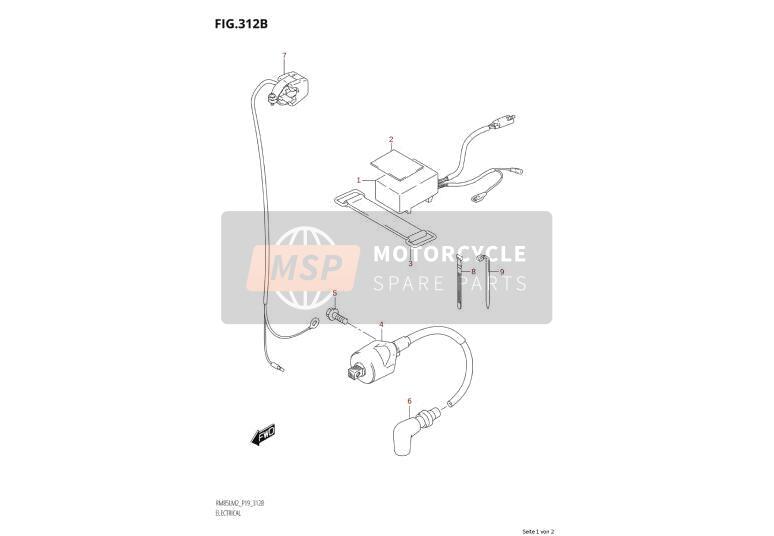 3341003B00, Conjunto De Bobina Encendido, Suzuki, 1