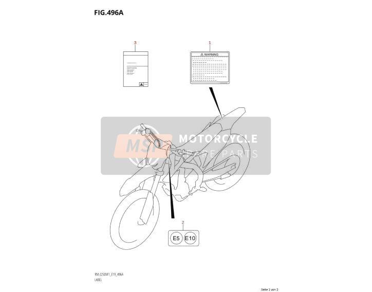 1195915HA1, Label,Gasoline (E10), Suzuki, 0
