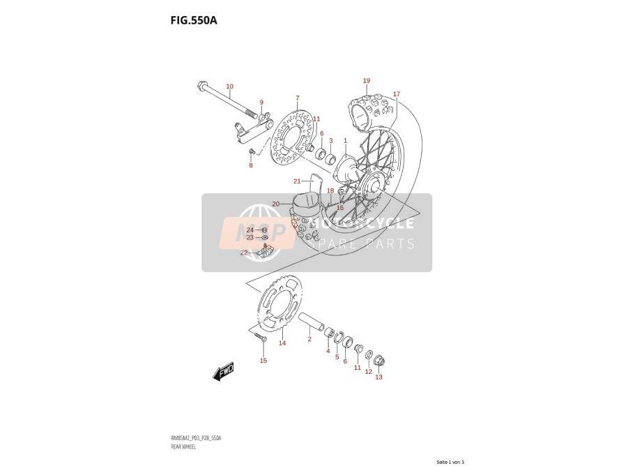 6526102B40, Felgenband, Suzuki, 3