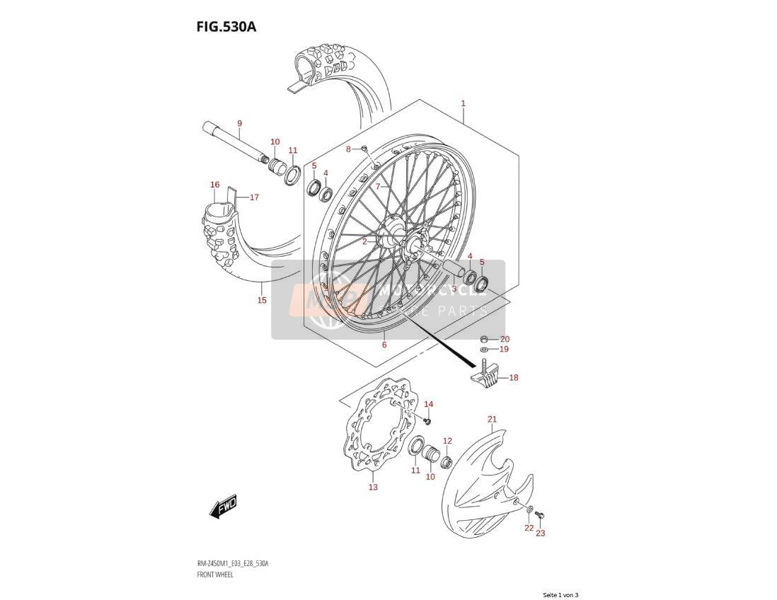 Roue avant
