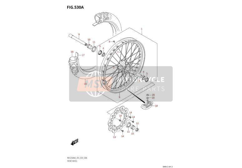 Roue avant