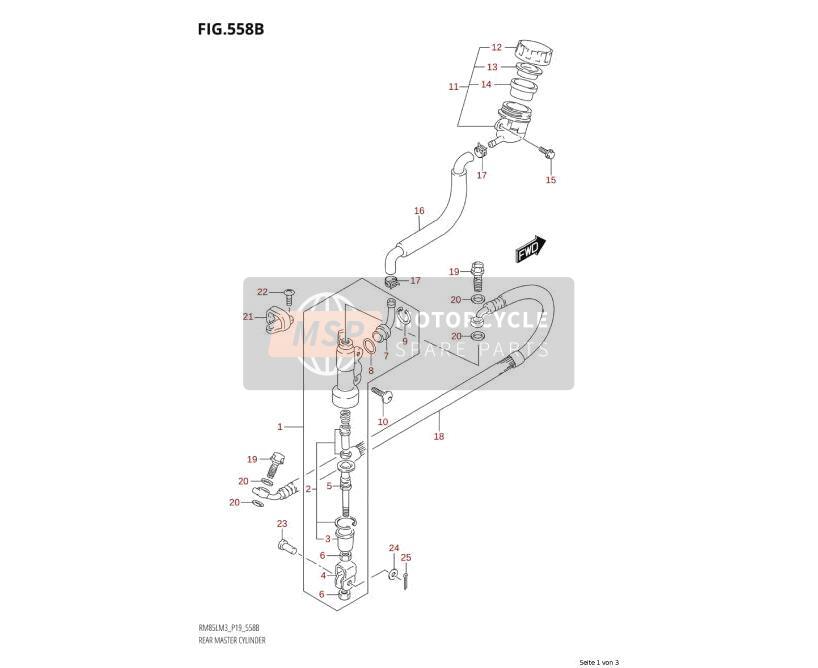 6948003B70, Remleiding,Acht, Suzuki, 0