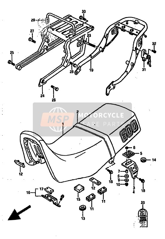 4525515510, Rubber, Suzuki, 1