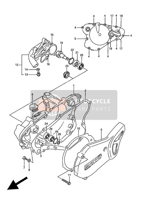 0912806004, Screw (6X10), Suzuki, 2