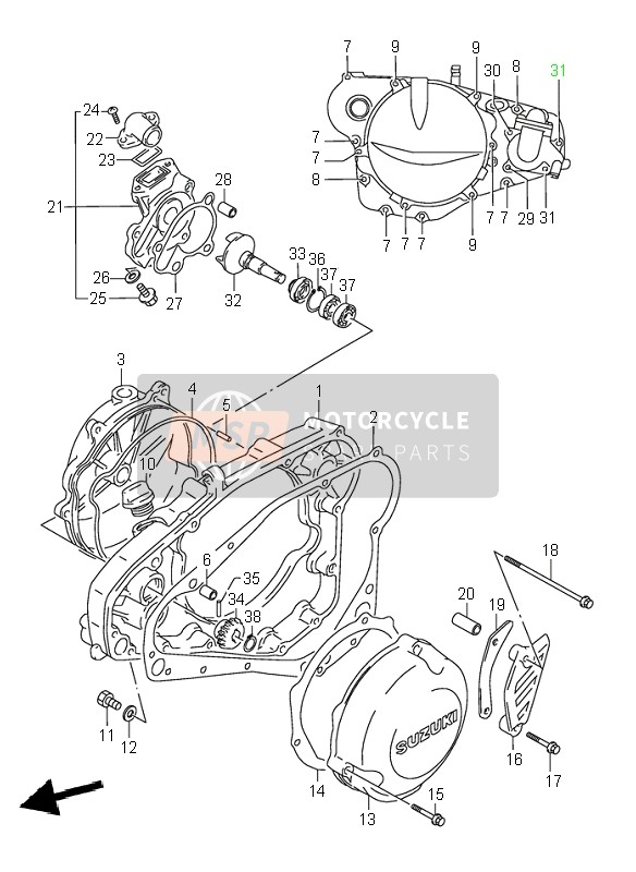 1148228C01, Gasket, Clutch Cover, Suzuki, 0