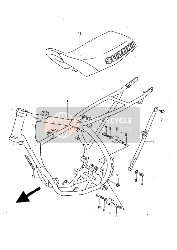 6837202B41, Plate, Warning, Suzuki, 1