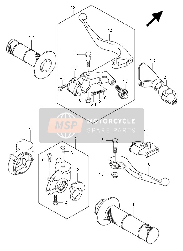 5734237F01, Cover,Clutch Adjuster, Suzuki, 2