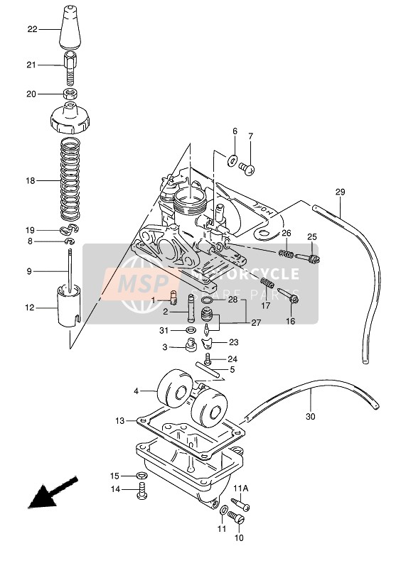 1355146750, Valve, Piston (CA:2.0), Suzuki, 3