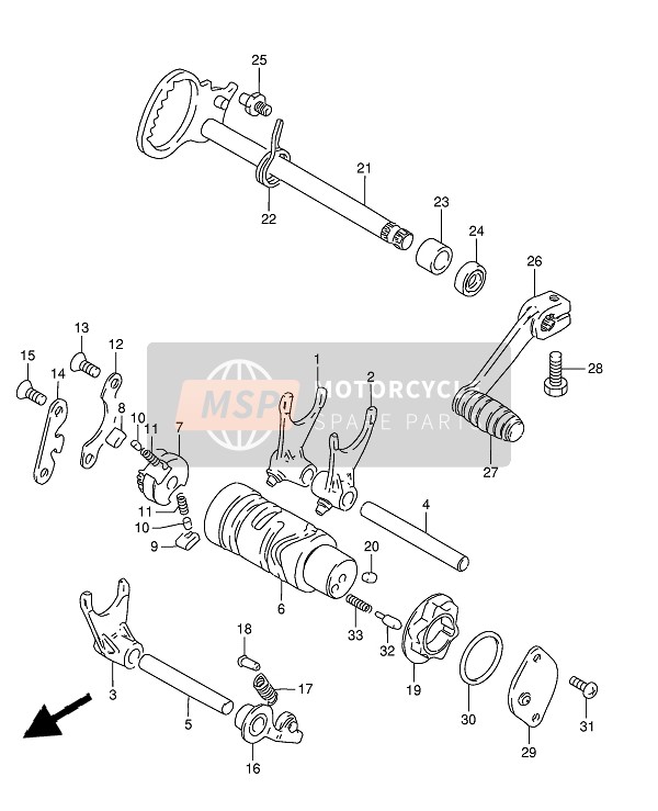 2533104702, Lifter, Pawl, Suzuki, 0