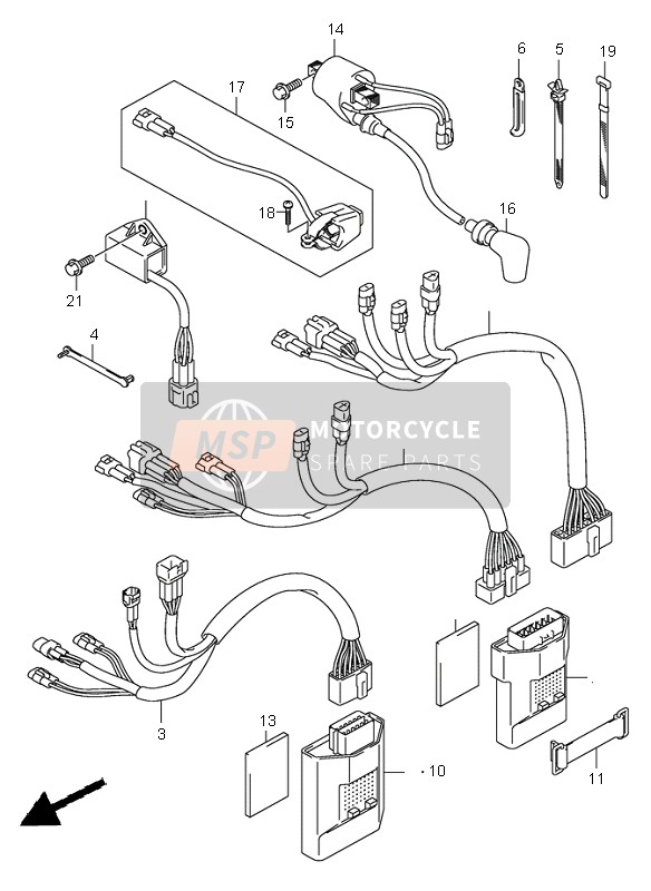 Suzuki RM250 2004 Electrical for a 2004 Suzuki RM250