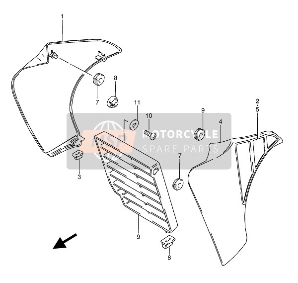 4752413600, Cushion, Lh, Suzuki, 3