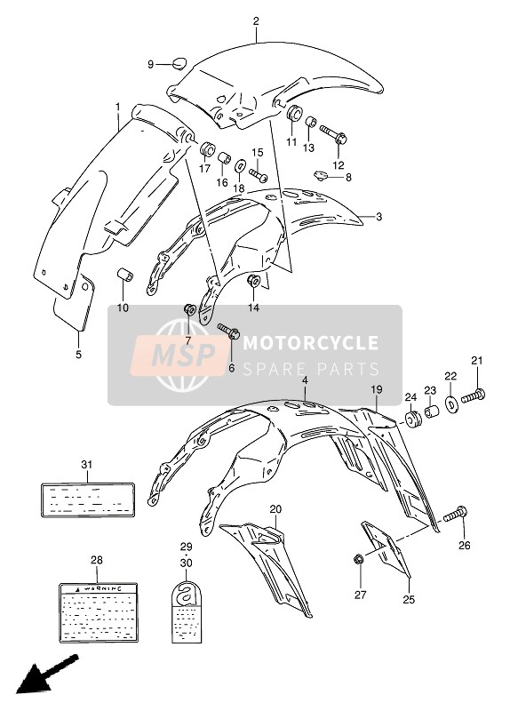 6831933EA1, Label, Suzuki, 1