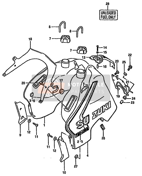 4451344B00, Abdeckung, Suzuki, 0