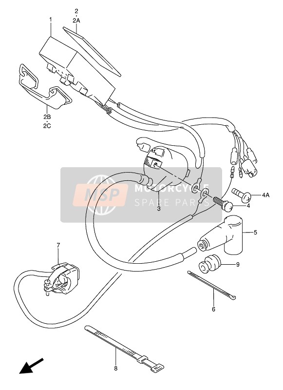 0946200001, Gewebeband, Suzuki, 4