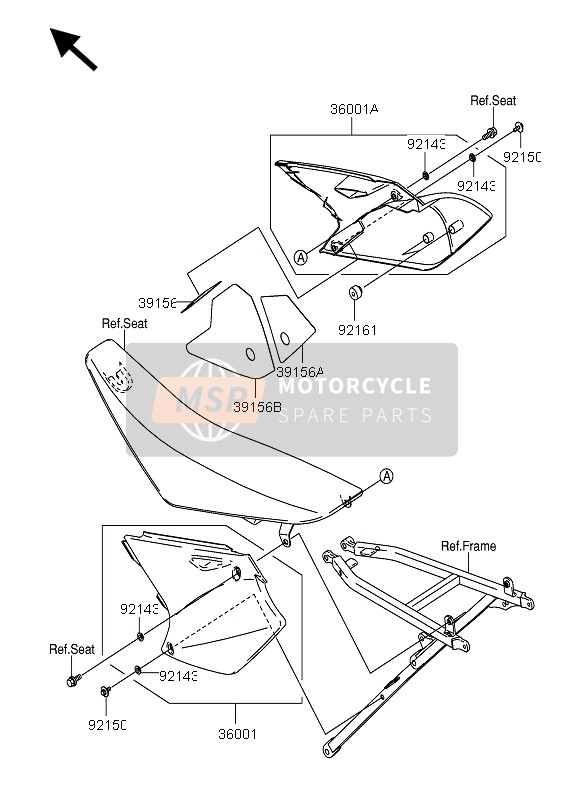 K360010033266, Fianchetto Dx, Suzuki, 0