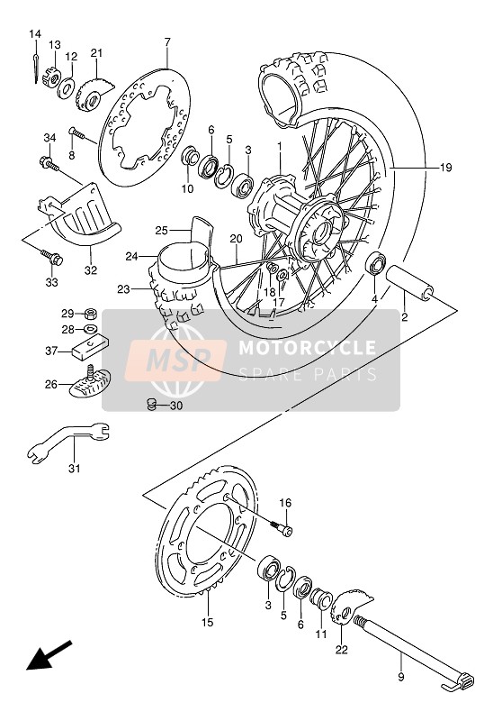 Rear Wheel