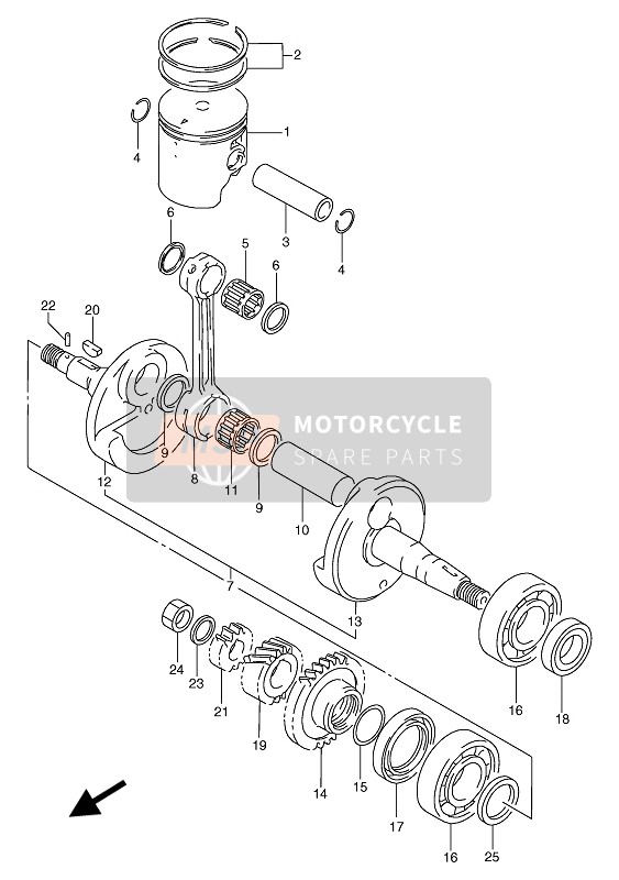 0928024007, O Ring AN400/K7-, Suzuki, 1