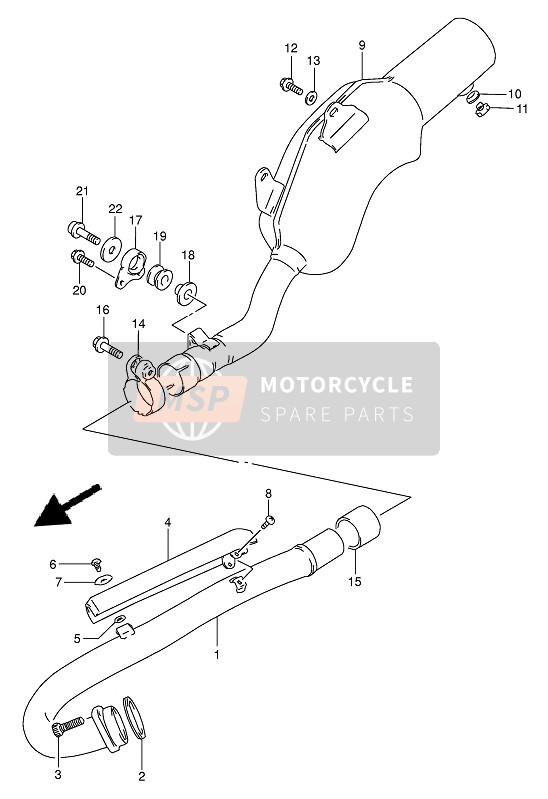 0910608107, Bearing Bolt, Suzuki, 2