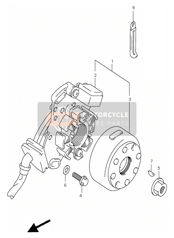 3210136F30, Avvolgimento Ad Anello, Suzuki, 0