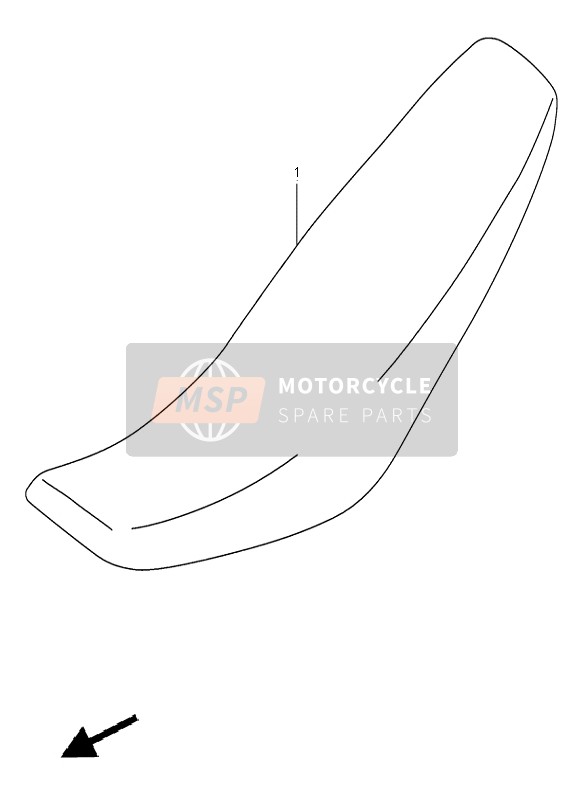 4510037F50BAE, Seat Set, Suzuki, 0