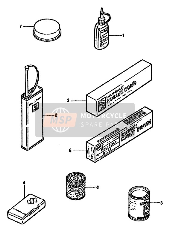 Suzuki DR350S(H) 1992 Optional for a 1992 Suzuki DR350S(H)