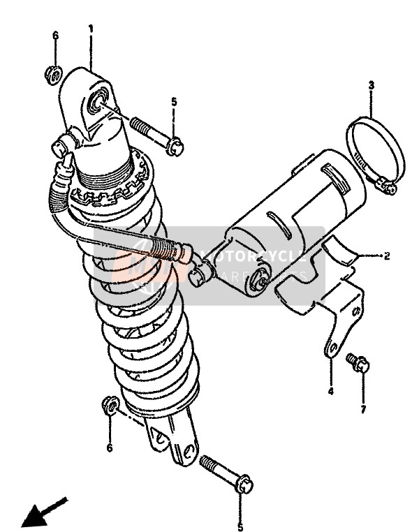 STOSSDÄMPFER HINTEN