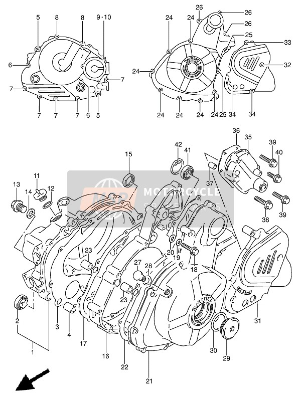 1134215D00, Plug, Clutch Cover Hole, Suzuki, 1