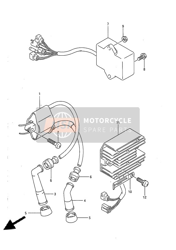 3341012D01, Coil,Ignition, Suzuki, 0