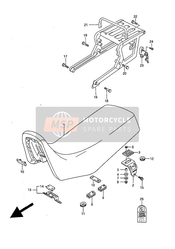 4512014A00, Plate,Front Hook, Suzuki, 0