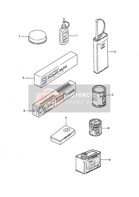 990001020907P, Discontinued, Suzuki, 1