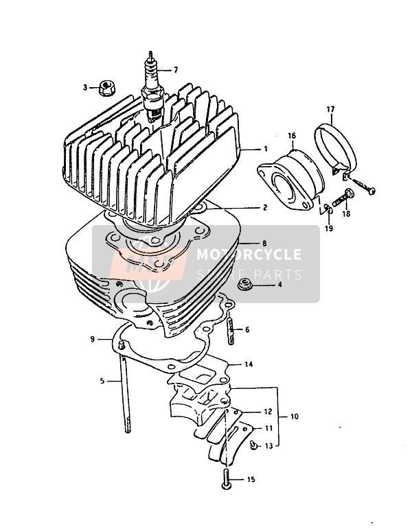 1315646001H17, Gasket,Reed Vlv, Suzuki, 0