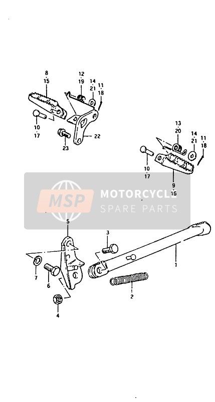 0910310100, Tornillo 10X60, Suzuki, 2