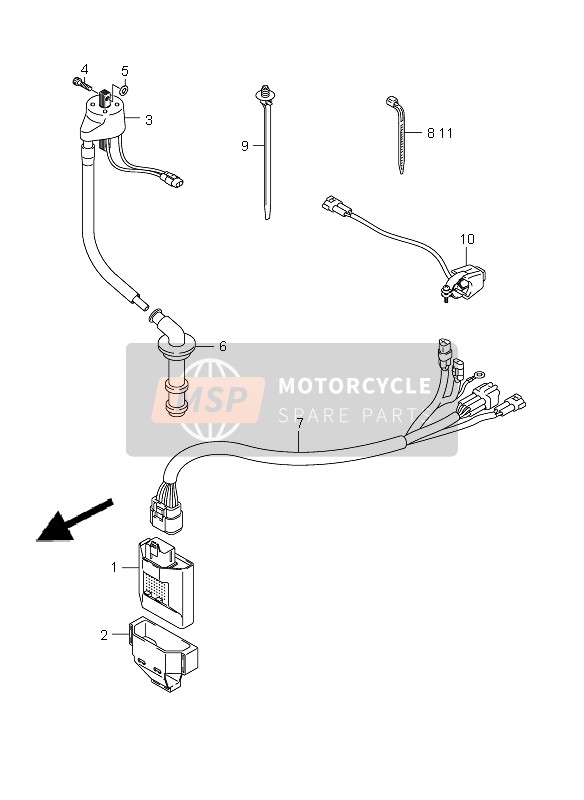 Suzuki RM-Z450 2005 ELEKTRISCH für ein 2005 Suzuki RM-Z450