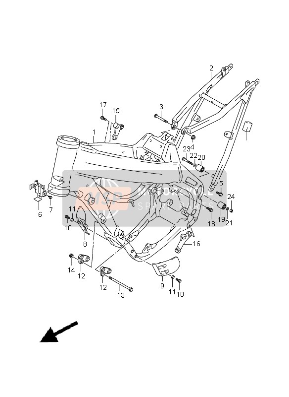 0910308404, Tornillo, Suzuki, 0