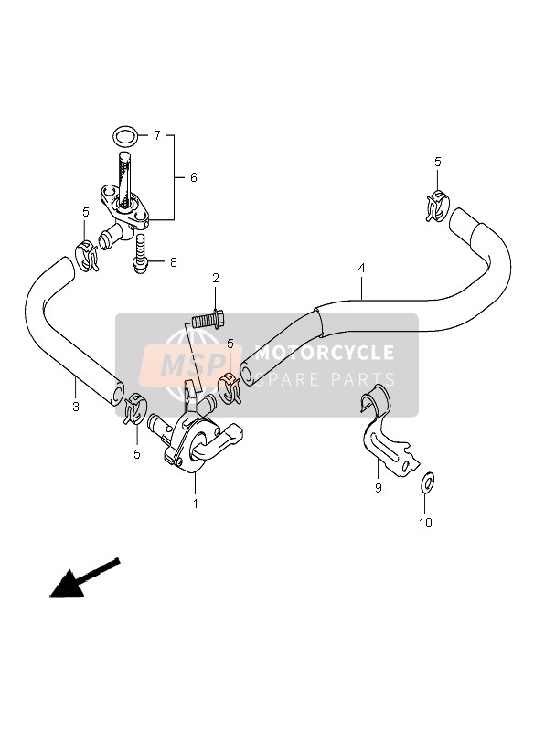 4440035G00, Joint, Fuel Hose, Suzuki, 0