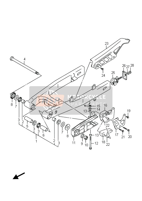 6131101A03, Washer, 6.5X20X3.20, Suzuki, 2