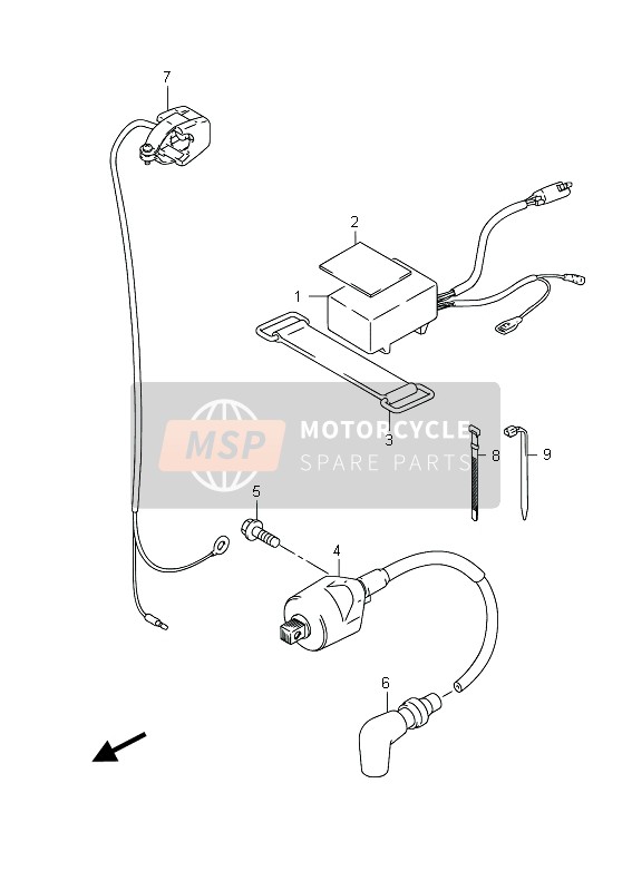 Suzuki RM85 (SW & LW) 2015 Electrical for a 2015 Suzuki RM85 (SW & LW)