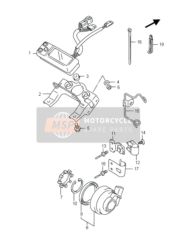 3498102J00, Rotor, Speed, Suzuki, 2