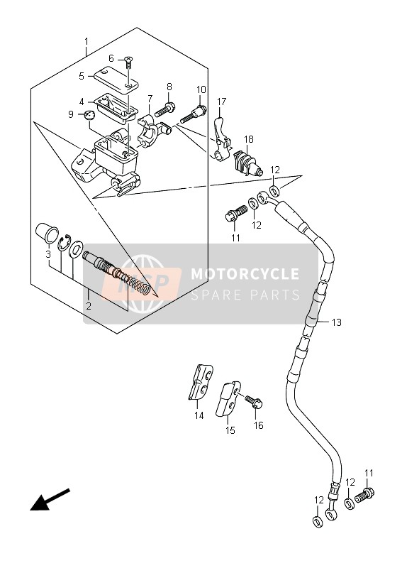 5967506F10, Lagerpen, Suzuki, 0