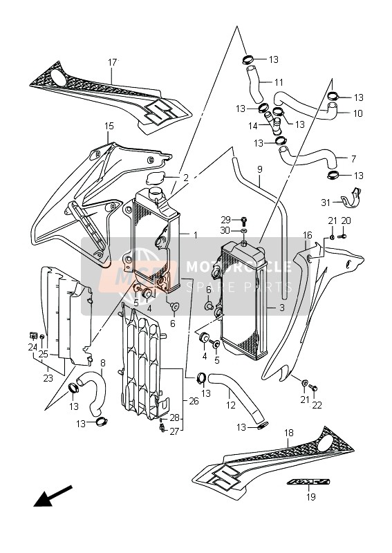 6867028H50AWQ, Tape, Radiator Cover Lh, Suzuki, 0