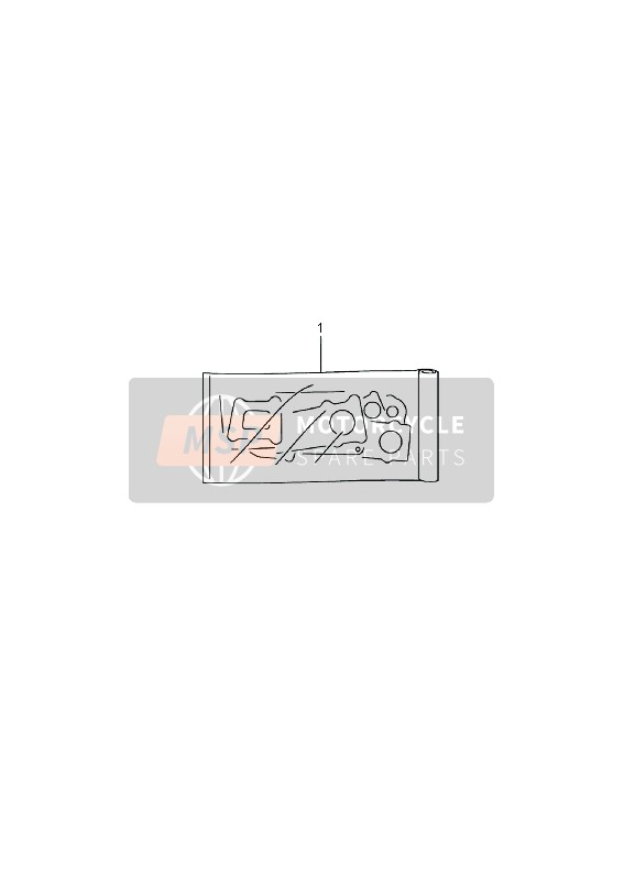 1148303B00, Gasket, Magneto Cover, Suzuki, 2