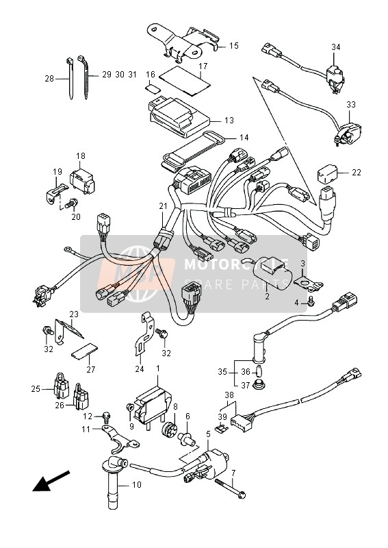 3667249H20, Bracket, Coupler, Suzuki, 0