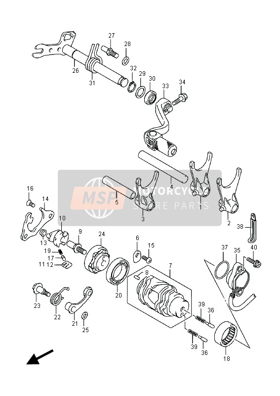 Suzuki RM-Z450 2016 Gear Shifting for a 2016 Suzuki RM-Z450