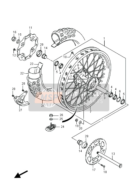 Rear Wheel