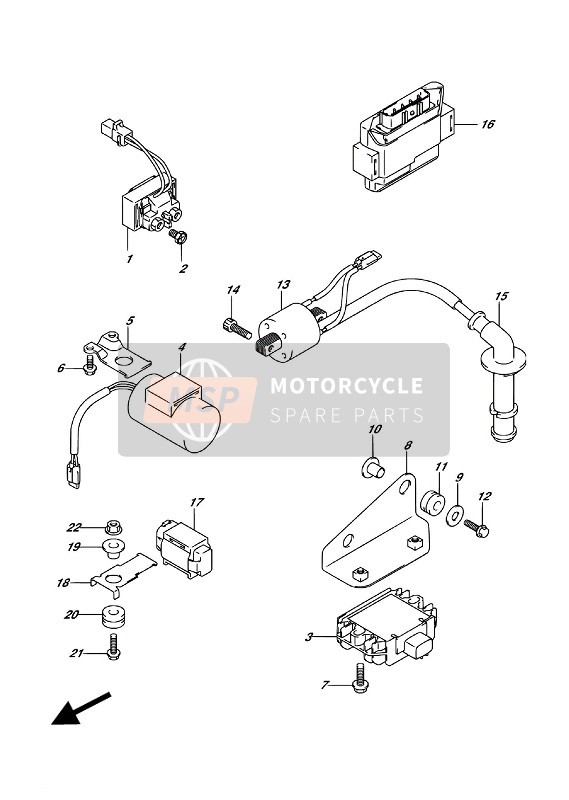 3351028H00, Kerzenstecker, Suzuki, 3