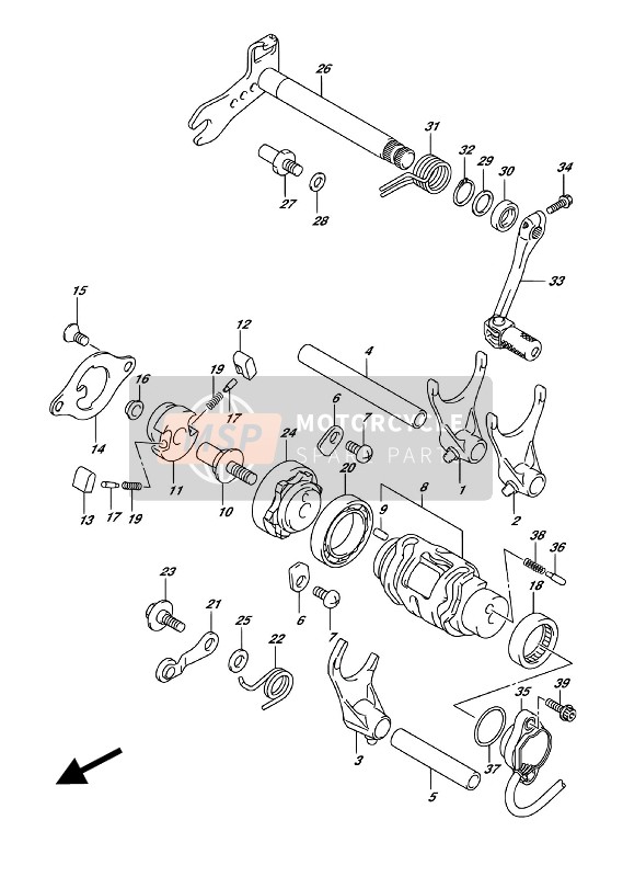 Suzuki RM-Z250 2018 Gear Shifting for a 2018 Suzuki RM-Z250