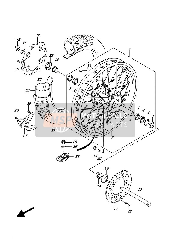 Rear Wheel